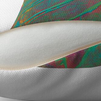 Alternate view of Peace and Popsicles Throw Pillow