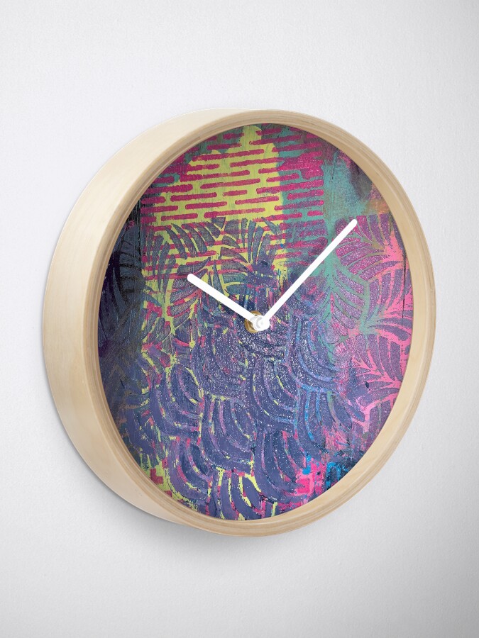 Alternate view of The Purple Palm Tree Clock