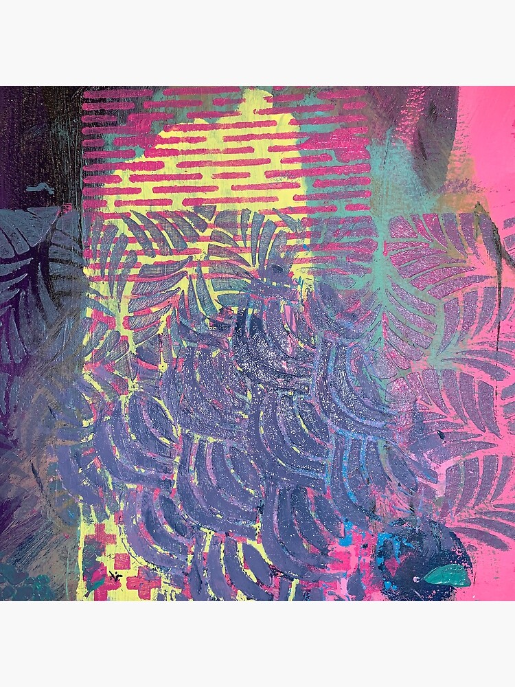 The Purple Palm Tree by Margaretmilrose