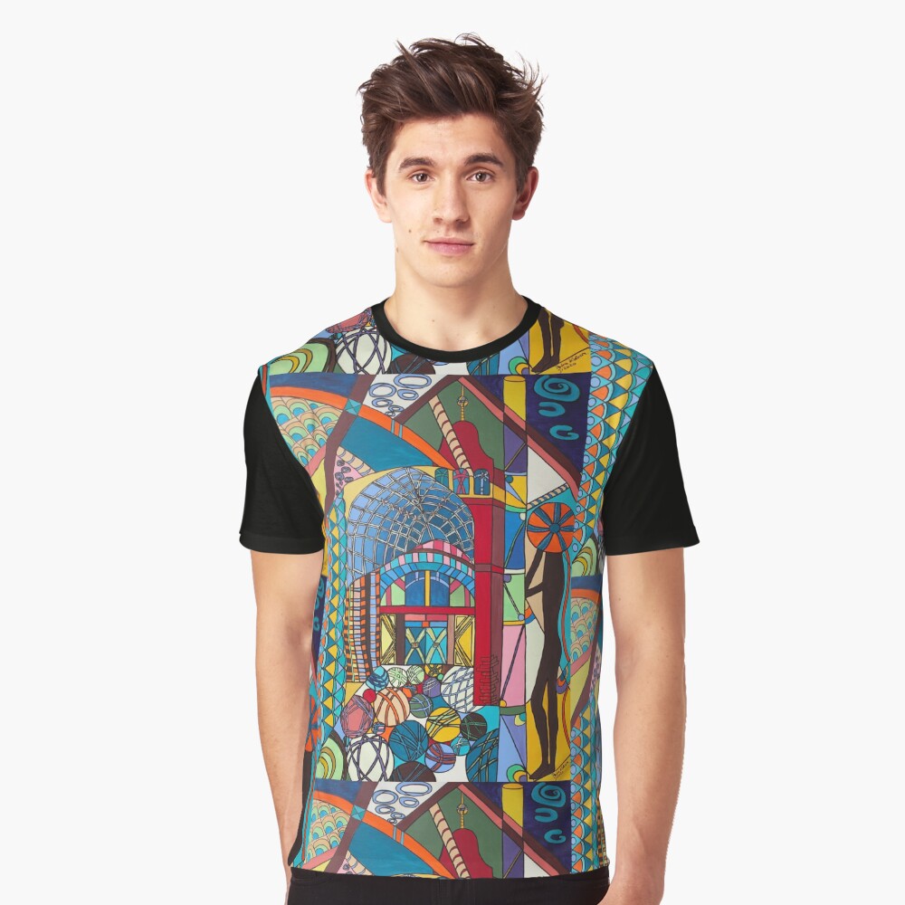 Artikel-Vorschau von Grafik T-Shirt, designt und verkauft von Petra-Kolossa.