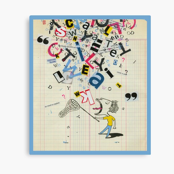 Loose Talk Canvas Print