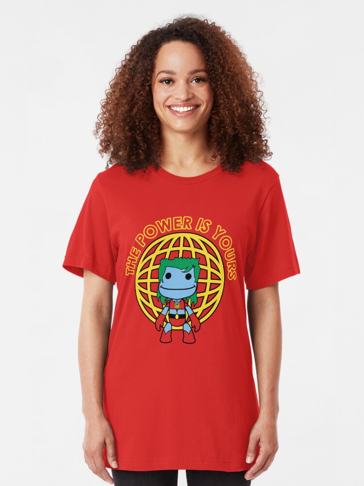 Alternate view of Captain Little Big Planet Slim Fit T-Shirt
