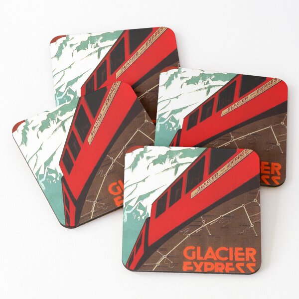 Item preview, Vintage Travel - Glacier Express designed and sold by Culturio.