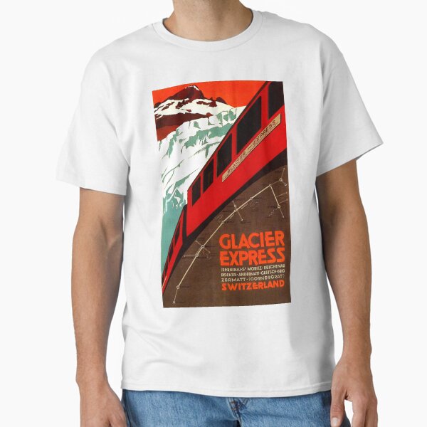 Item preview, Vintage Travel - Glacier Express designed and sold by Culturio.