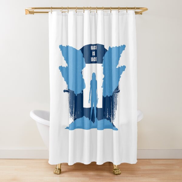 North Carolina Tar Heels Shower Curtain Rings