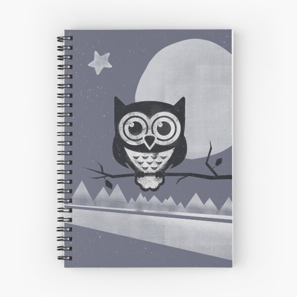 Item preview, Winter owl designed and sold by LAZYDAYpaper.