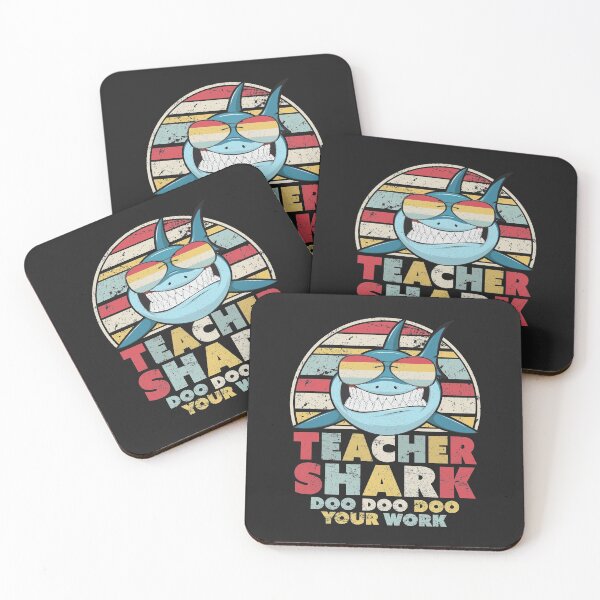 Item preview, Teacher Shark Doo Doo Doo Your Work Graphic. Retro Style Design designed and sold by PackAPunch.