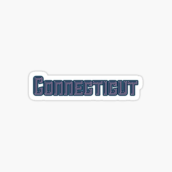Connecticut Sticker Sticker