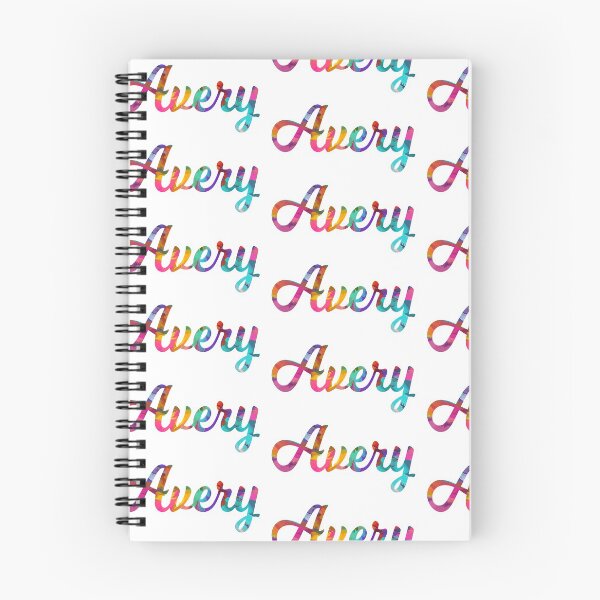 Item preview, Avery abstract painting girl's name designed and sold by ComicKitsch.