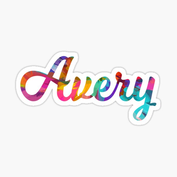 Hi My Name Is Avery Art Print by Funny Gift Ideas  Fine Art America