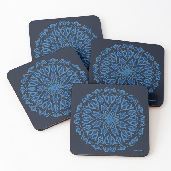 Item preview, Blue Shield at dawn designed and sold by olgaramos.