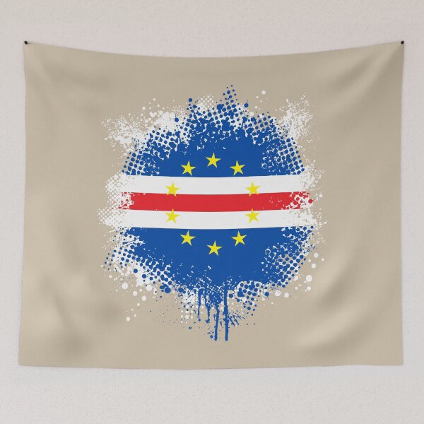 Item preview, Flag of Cape Verde - Splat designed and sold by pixelinga.