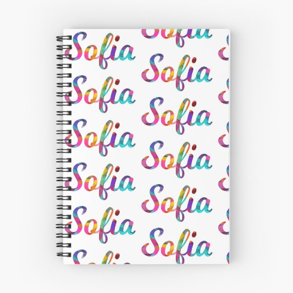 Item preview, Sofia abstract painting girl's name designed and sold by ComicKitsch.