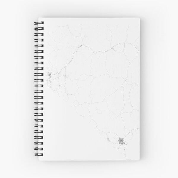 Item preview, Roads of Nevada. (Black on white) designed and sold by Graphical-Maps.