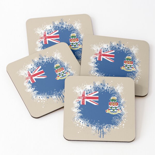 Item preview, Flag of Cayman Islands - Splat designed and sold by pixelinga.