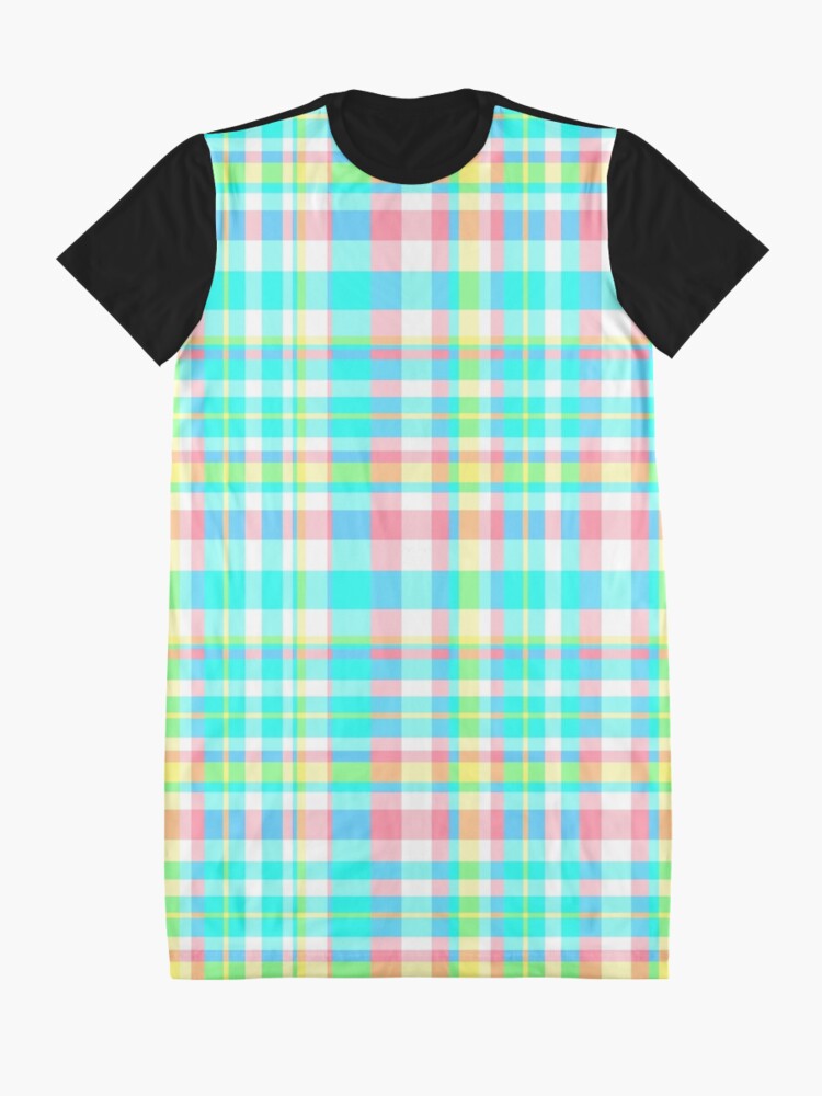 Women's Gingham Dresses in Yellow, Green, Blue & Pink