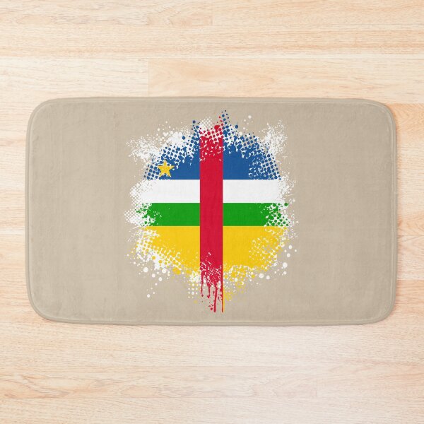 Item preview, Flag of Central Africa - Splat designed and sold by pixelinga.