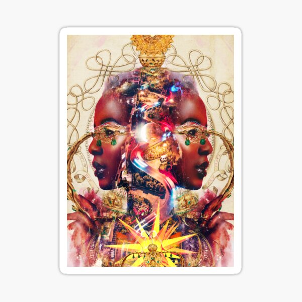 Urban Goddess Sticker