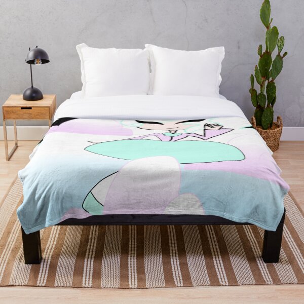 Pastel Cloud Throw Blanket
