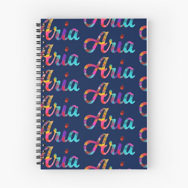 Item preview, Aria abstract painting girl's name designed and sold by ComicKitsch.
