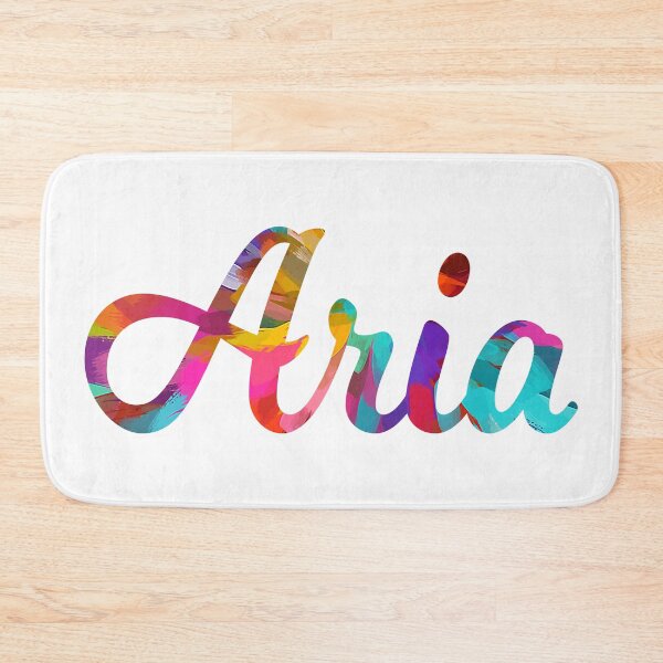 Item preview, Aria abstract painting girl's name designed and sold by ComicKitsch.