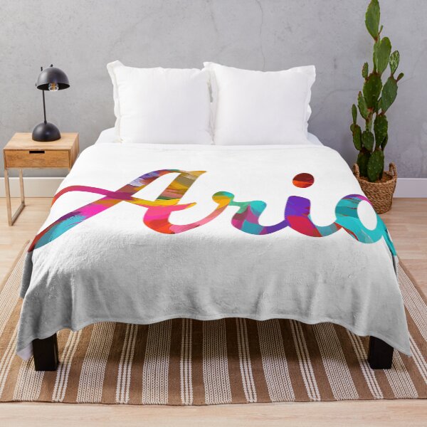 Item preview, Aria abstract painting girl's name designed and sold by ComicKitsch.