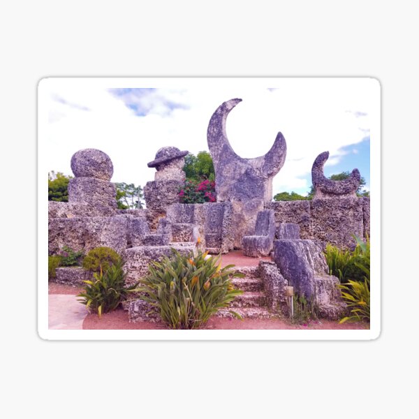 Coral Castle Sticker