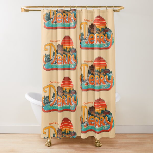 Come Home To Derry Shower Curtain