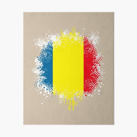 Item preview, Flag of Chad - Splat designed and sold by pixelinga.