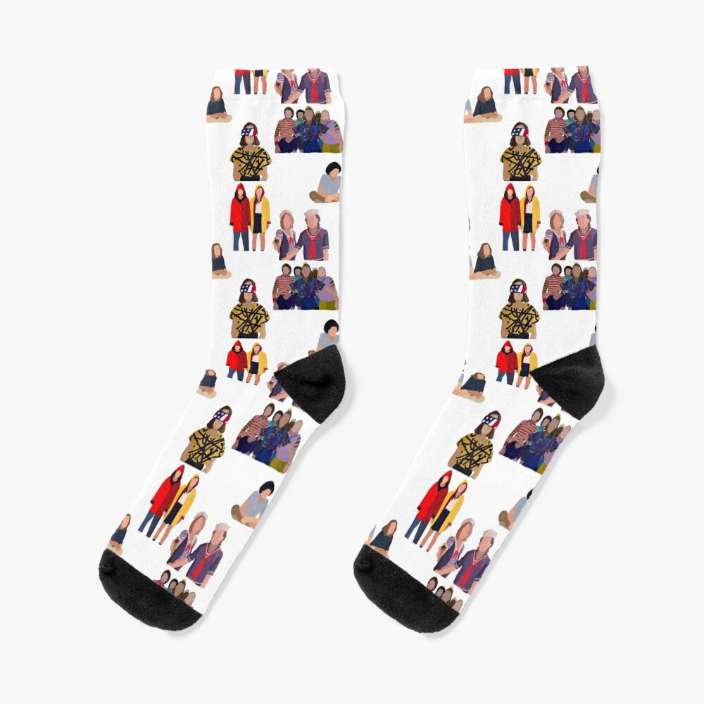 eleven stranger things tube socks