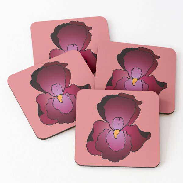 Item preview, Burgundy Iris designed and sold by Anne van Alkemade.