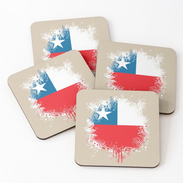 Item preview, Flag of Chile - Splat designed and sold by pixelinga.