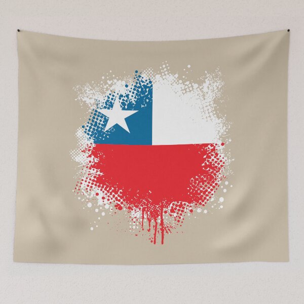Item preview, Flag of Chile - Splat designed and sold by pixelinga.