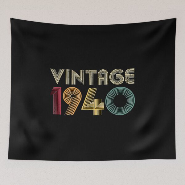 Item preview, Vintage 1940 80th Birthday Gift 80 Years Old Retro designed and sold by erichlevy9322.