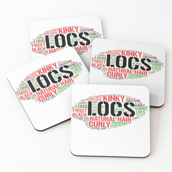 Item preview, LOCS and Natural Hair Word Art  designed and sold by CPetty1982.