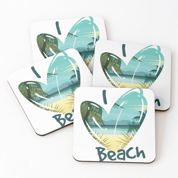 Item preview, I Heart Beach designed and sold by Shipwrecked2020.