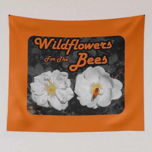 Item preview, Wild Flowers, Save The Bees! designed and sold by michaelrodents.