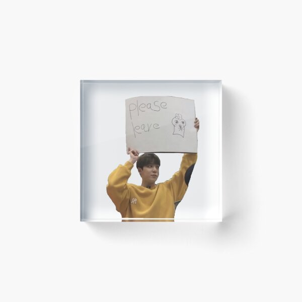 Item preview, Cute Ateez Yunho Brown Hair Please Leave  designed and sold by ateezbts _imagines.