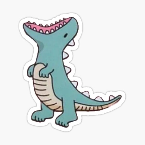 Cartoon Dinosaur Sticker