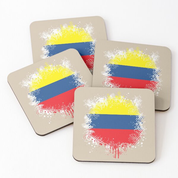 Item preview, Flag of Colombia - Splat designed and sold by pixelinga.