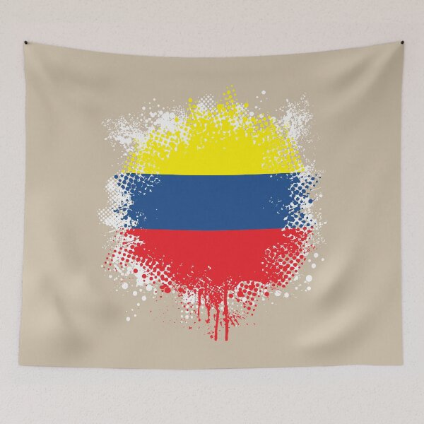 Item preview, Flag of Colombia - Splat designed and sold by pixelinga.