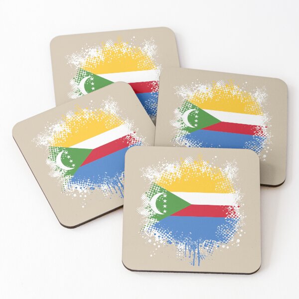 Item preview, Flag of Comoros - Splat designed and sold by pixelinga.