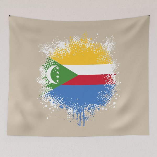 Item preview, Flag of Comoros - Splat designed and sold by pixelinga.