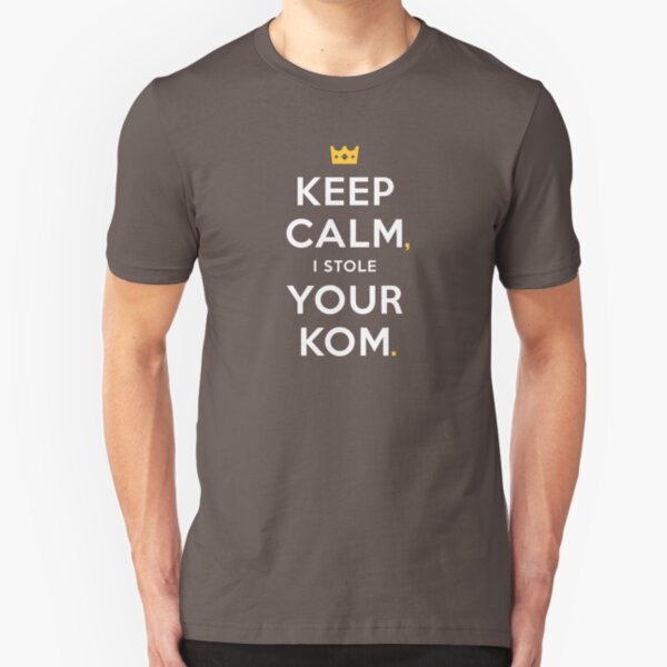 Keep Calm Slim Fit T-Shirt