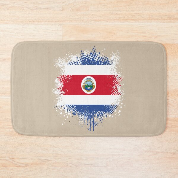 Item preview, Flag of Costa Rica - Splat designed and sold by pixelinga.