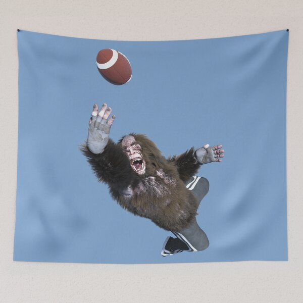 Item preview, Bigfoot Football Frenzy designed and sold by vonHobo.