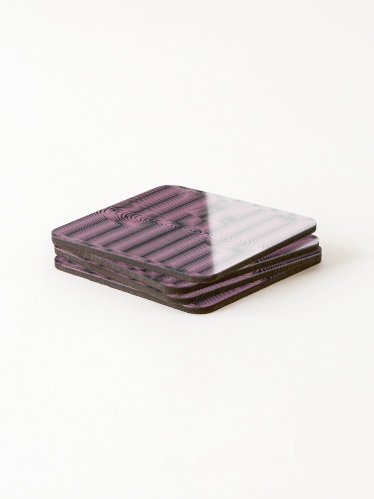 Thumbnail 4 of 5, Coasters (Set of 4), Meep Rippled designed and sold by Zenanigans.
