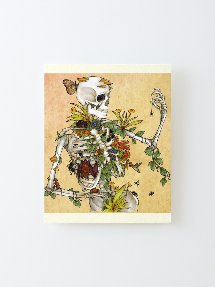 Alternate view of Bones and Botany Mounted Print