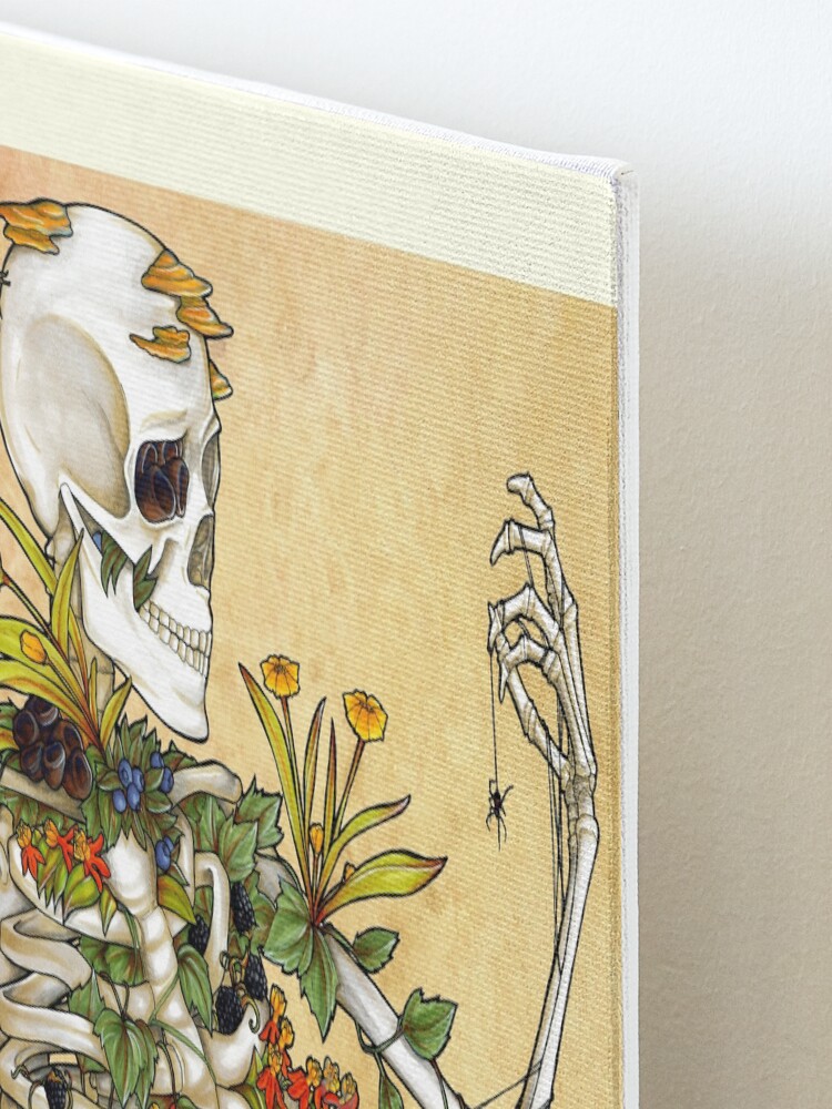 Alternate view of Bones and Botany Mounted Print