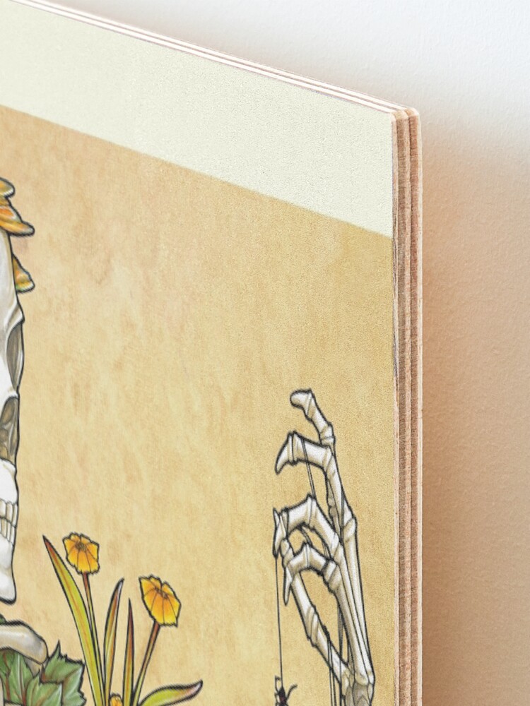 Alternate view of Bones and Botany Mounted Print